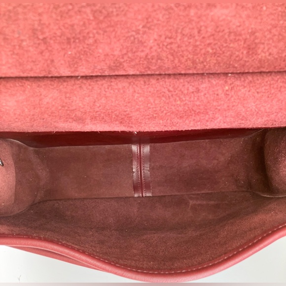 Vintage COACH Burgundy #9927 Willis Leather Bag - Picture 14 of 16